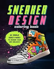 Sneaker design coloring for sale  Delivered anywhere in USA 