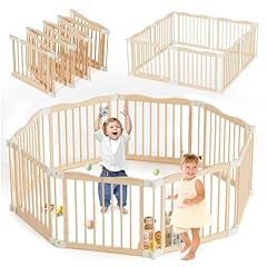 Foldable wooden playpen for sale  Delivered anywhere in USA 