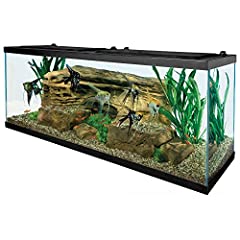 Used, Tetra 55 Gallon Aquarium Kit with Fish Tank, Fish Net, for sale  Delivered anywhere in USA 