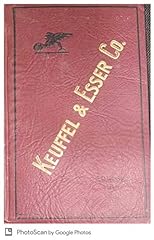Catalogue keuffel esser for sale  Delivered anywhere in USA 