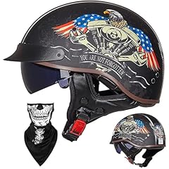 Casque moto demi d'occasion  Livré partout en France