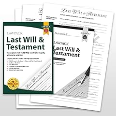 Lawpack last testament for sale  Delivered anywhere in UK