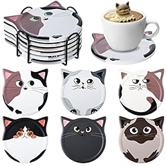 Funny cat coasters for sale  Delivered anywhere in USA 