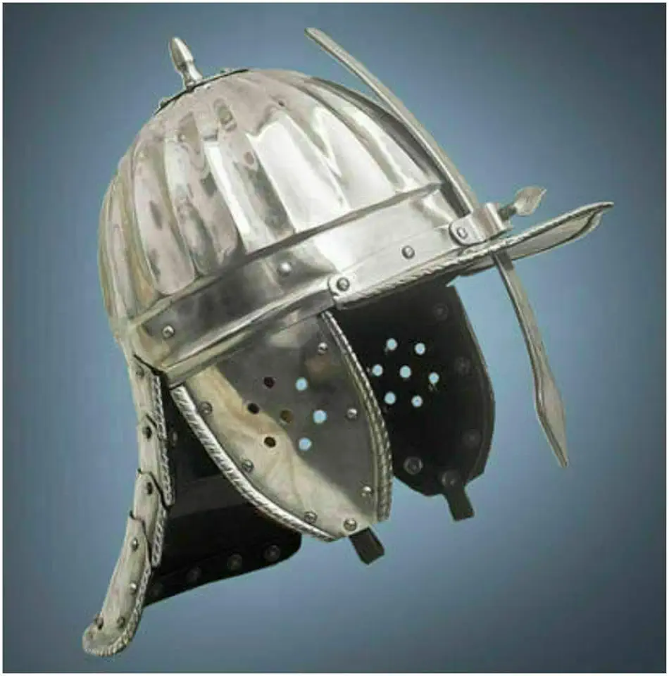 ANTIQUE NAUTICALS Lobstertail Pot Helm Middeleeuwse Armor Helm tweedehands  