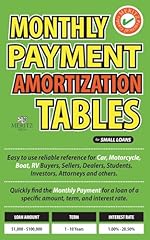 Monthly amortization tables for sale  Delivered anywhere in USA 