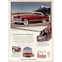 Relicpaper 1953 dodge for sale  Delivered anywhere in USA 