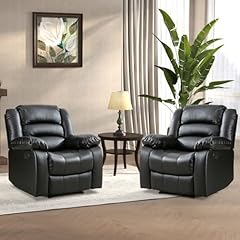 Anj black recliner for sale  Delivered anywhere in USA 