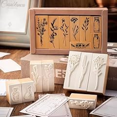 Wooden rubber stamp for sale  Delivered anywhere in UK