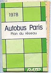 Autobus paris. plan d'occasion  Livré partout en France