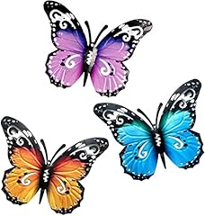 3pcs butterfly garden for sale  Delivered anywhere in UK