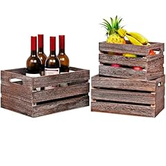 Decorative wood crates for sale  Delivered anywhere in USA 