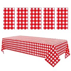 Packs red gingham for sale  Delivered anywhere in Ireland
