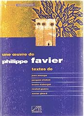 Oeuvre philippe favier d'occasion  Livré partout en France