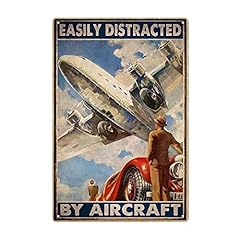 Airplane tin sign for sale  Delivered anywhere in USA 