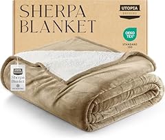 Utopia bedding sherpa for sale  Delivered anywhere in USA 