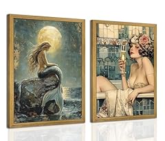 Framed vintage bathroom for sale  Delivered anywhere in USA 