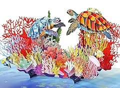 Cutpopup turtles card for sale  Delivered anywhere in UK