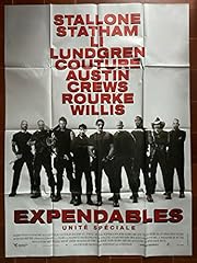 Affiche expendables sylvester d'occasion  Livré partout en Belgiqu