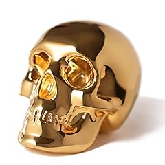 Large gold skull for sale  Delivered anywhere in Canada