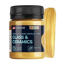 Decola gold porzellanfarbe gebraucht kaufen  Wird an jeden Ort in Deutschland