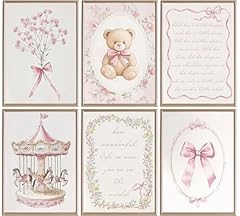 6pcs pink vintage for sale  Delivered anywhere in USA 