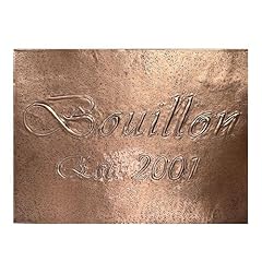 Copper business plaque for sale  Delivered anywhere in USA 
