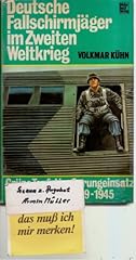Deutsche fallschirmjäger zwei d'occasion  Livré partout en France