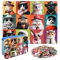 Lelemon cat jigsaw for sale  Delivered anywhere in USA 