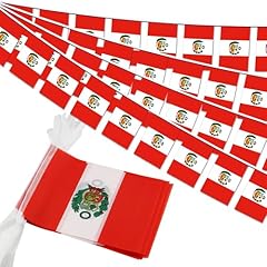 Peru string flag for sale  Delivered anywhere in USA 