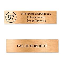 Decoho plaque nom d'occasion  Livré partout en France