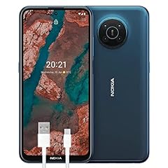 Nokia X20 Smartphone 5G 128GB, 8GB RAM, Quad Camera 64 Mp Ottiche ZEISS, Display 6.67” FHD+, Android 11, Batteria 4470mAh, Dual Sim, Nordic Blue, Versione con Cavo USB Type-C Aggiuntivo 1m usato  Spedito ovunque in Italia 