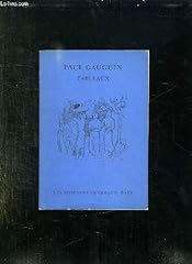 Paul gauguin. tableaux. d'occasion  Livré partout en France