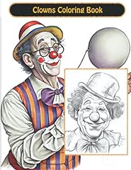 Clowns coloring book for sale  Delivered anywhere in USA 