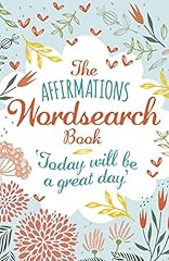 Affirmations wordsearch book for sale  Delivered anywhere in UK