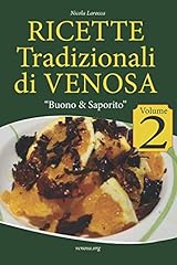 Ricette tradizionali venosa usato  Spedito ovunque in Italia 