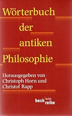 Wörterbuch antiken philosophi gebraucht kaufen  Wird an jeden Ort in Deutschland