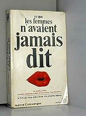 Femmes jamais dit d'occasion  Livré partout en France