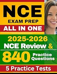 Nce exam prep for sale  Delivered anywhere in UK