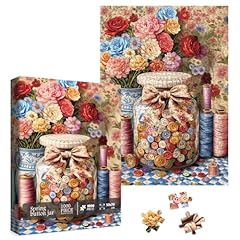 Vintage flower puzzles for sale  Delivered anywhere in USA 