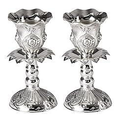 Silver plated candlesticks for sale  Delivered anywhere in USA 