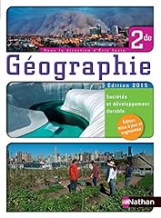 Géographie 2nde sociétés d'occasion  Livré partout en France