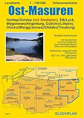 Landkarte masuren gołdap gebraucht kaufen  Wird an jeden Ort in Deutschland