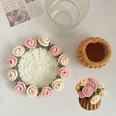 Crochet flower blanket for sale  Delivered anywhere in UK