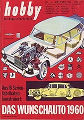 Hobby wunschauto 1960 gebraucht kaufen  Wird an jeden Ort in Deutschland