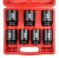 SEKETMAN 7Pcs 1/2" Drive Deep 6-Point Impact Socket for sale  Delivered anywhere in USA 