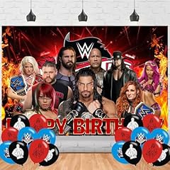 Wrestling birthday backdrop for sale  Delivered anywhere in USA 