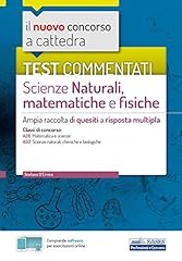 Test commentati scienze usato  Spedito ovunque in Italia 