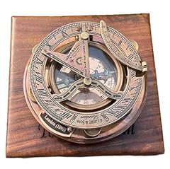 Brass sundial compass for sale  Delivered anywhere in UK