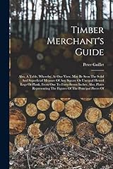 Timber merchant guide for sale  Delivered anywhere in UK