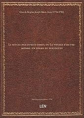 Rituel esprits forts d'occasion  Livré partout en France